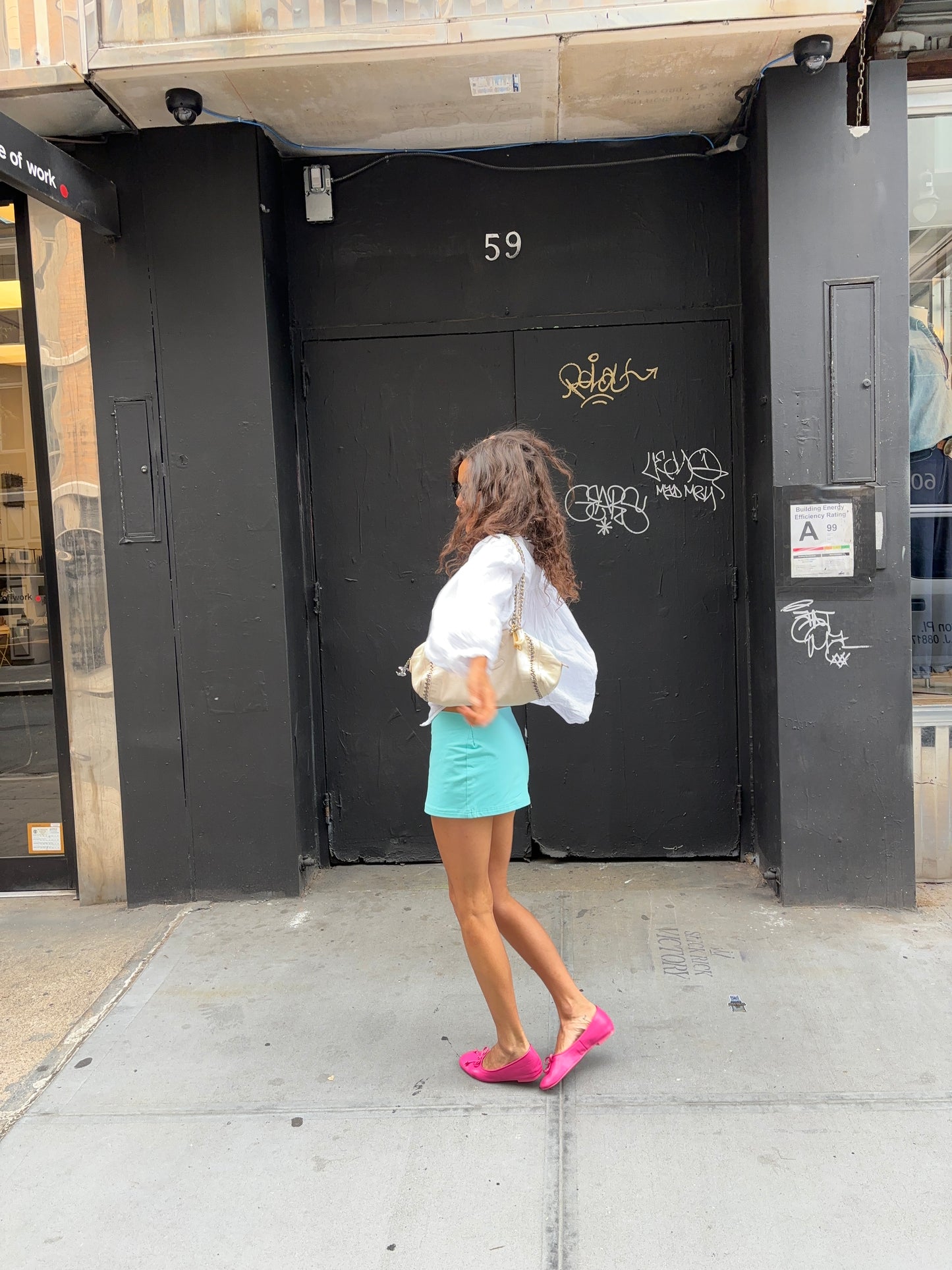 Teal Skirt