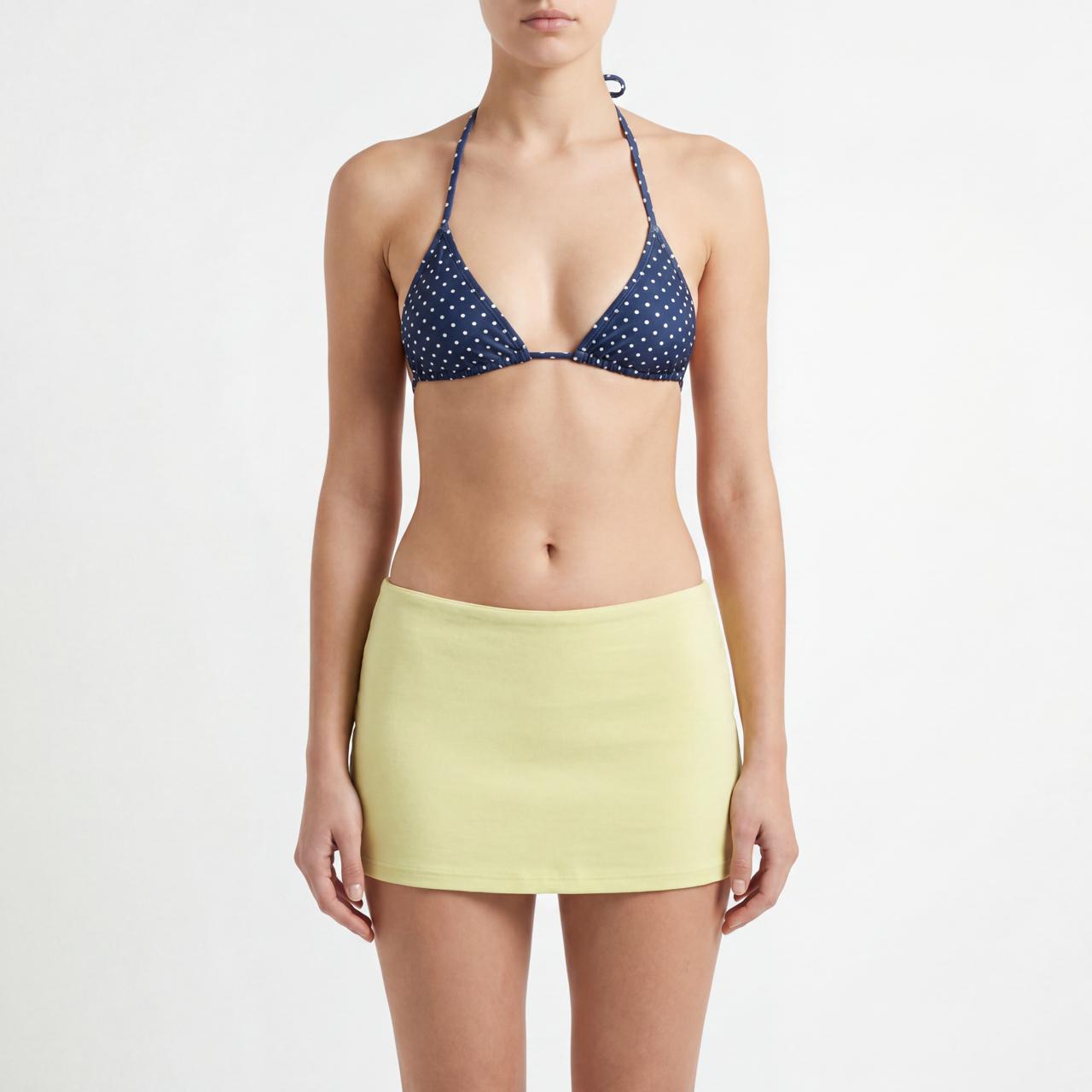 Butter yellow skirt